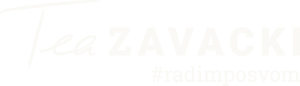 Tea Zavacki | #radimposvom logotip